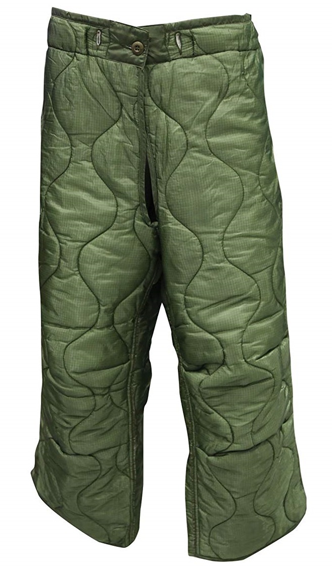 GI M65 Cold Weather Field Pant Liners Military Stripes